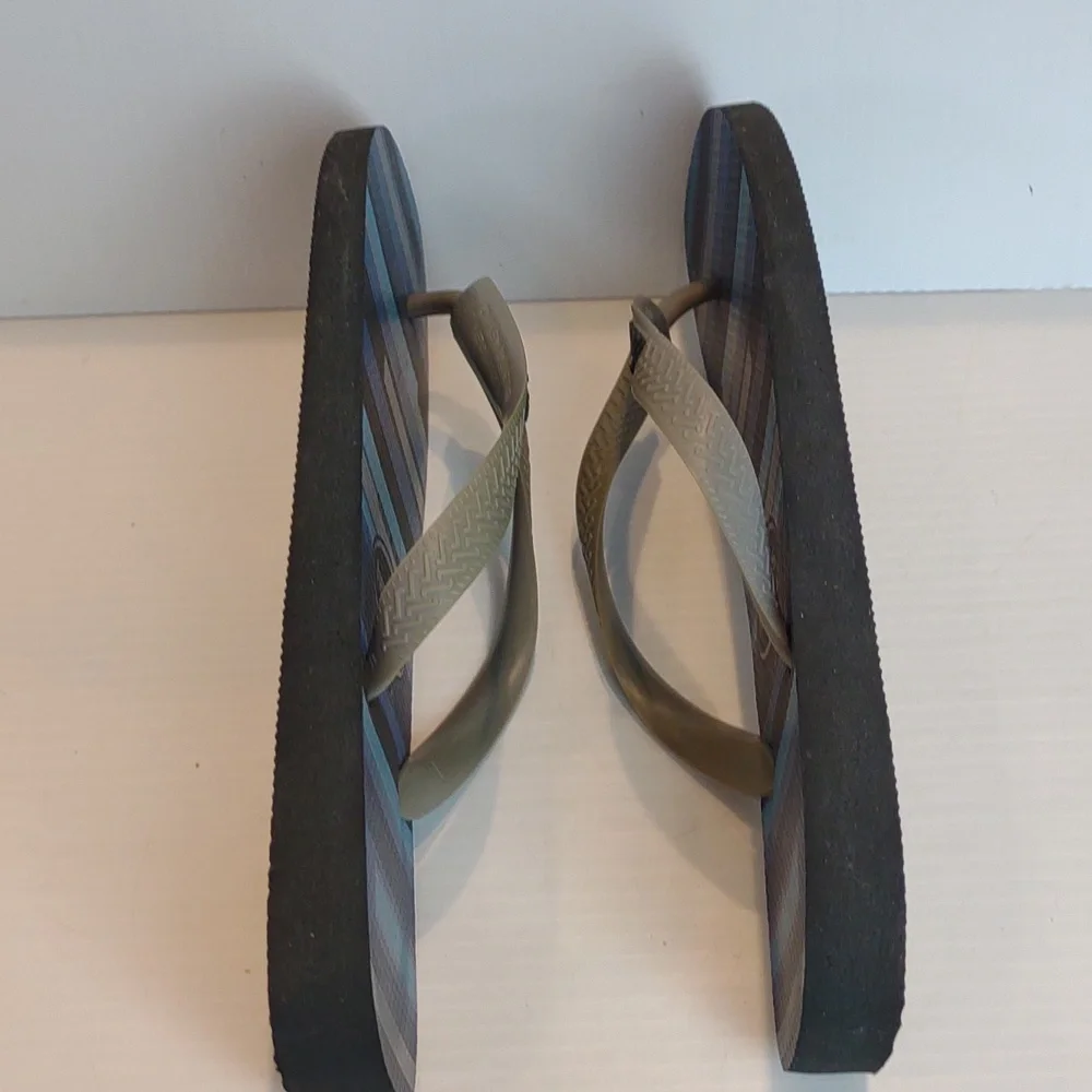 Men's Havaianas Classic Flip-Flops Blue/Gray/Black